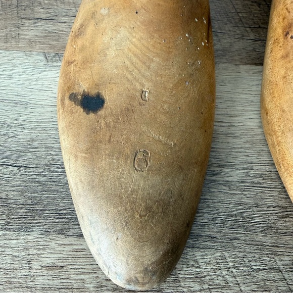Antique Wooden Shoe Forms Inserts Stretchers Vintage Collectible Cobbler - Picture 9 of 12